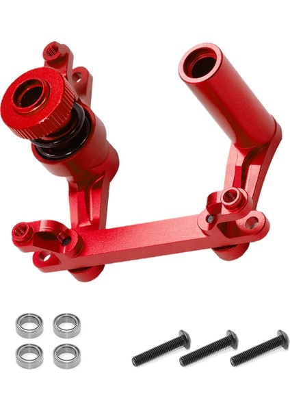 Traxxas 1/10 E-Maxx/t-Maxx Için Rc Araba Yükseltme Direksiyon Kiti Rc Araba Yükseltme Parçaları Kırmızı (Yurt Dışından)