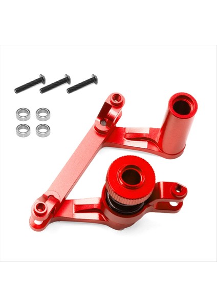 Traxxas 1/10 E-Maxx/t-Maxx Için Rc Araba Yükseltme Direksiyon Kiti Rc Araba Yükseltme Parçaları Kırmızı (Yurt Dışından) modelleri