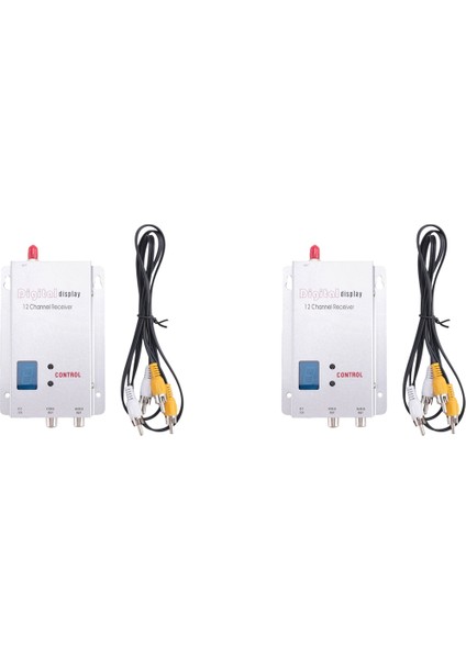 2x Fpv 1 2g 1 3g Vrx Alıcı 12CH Uzun Menzilli Fpv Drone Rc Modeli Için Dijital Ekran (Yurt Dışından)