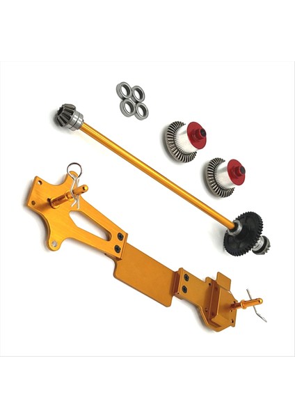 Rc Araba Yükseltme Sürüş Şaftı Diferansiyel Ikinci Kat Seti Wltoys 144016 Rc Araba Yükseltme Parçaları Altın (Yurt Dışından) modelleri