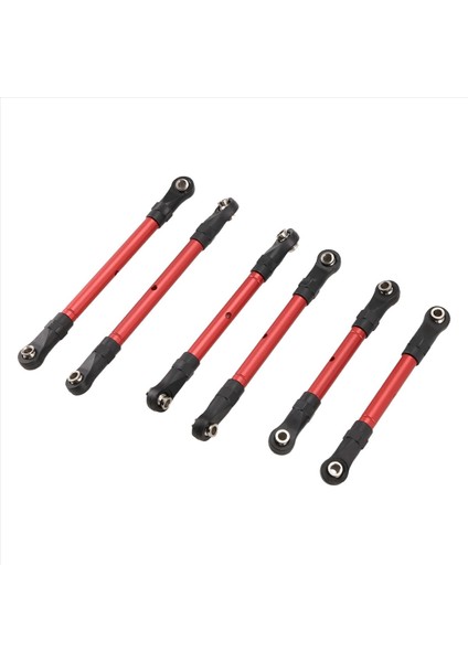 Slash/hoss/rustler/stampede/4x4 HUANQI727 Kırmızı Için Ayarlanabilir Ön ve Arka Çekme Çubuğu Bağlantı Çubuk Direksiyon Çubuğu (Yurt Dışından) fiyatları