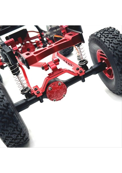 Rc Araba Yükseltme Ön ve Arka Çubuk Koltuk Servo Sabit Koltuk Kiti Wpl 1/16 C64 Rc Araba Yükseltme Parçaları Kırmızı (Yurt Dışından) fırsatları