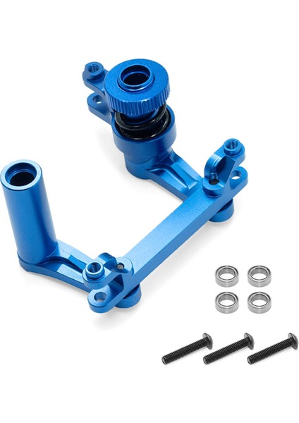 Traxxas 1/10 E-Maxx/t-Maxx Için Rc Araba Yükseltme Direksiyon Kiti Rc Araba Yükseltme Parçaları Mavi (Yurt Dışından)