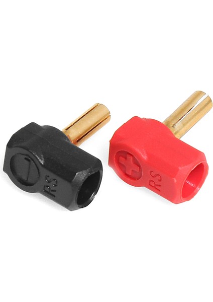 2pcs/set L-Şekilli Sert Kabuk Metal Isınma Fişleri ve 1/10 Off-Road Kamyonu Için 4mm Tutamaklar Rc Araba Yükseltme Parçaları (Yurt Dışından)