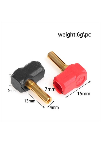 2pcs/set L-Şekilli Sert Kabuk Metal Isınma Fişleri ve 1/10 Off-Road Kamyonu Için 4mm Tutamaklar Rc Araba Yükseltme Parçaları (Yurt Dışından) fiyatları