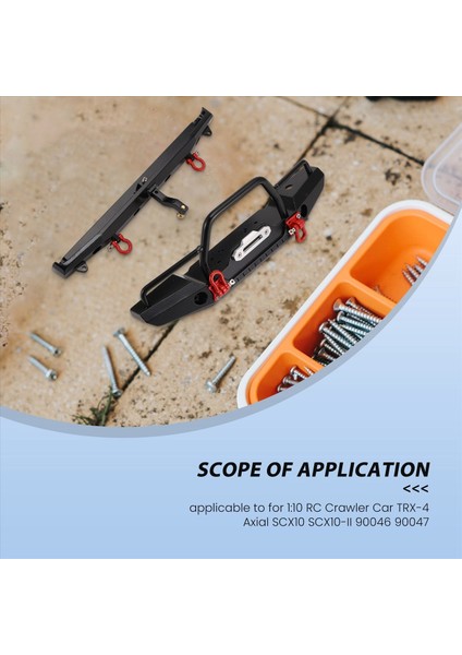 1 10 Rc Paletli Araba Trx-4 Eksenel SCX10 SCX10-II 90046 90047 (Yurt Dışından) modelleri