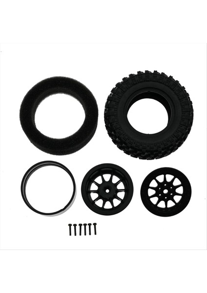 Lastik Kelepçe Tekerleği Rc Araç Yükseltme Parçaları Aksesuarlar 70MM Mn D90 MN98 MN99S MN82 Wpl C14 C24 C34 B14 B24 (Yurt Dışından) fiyatları