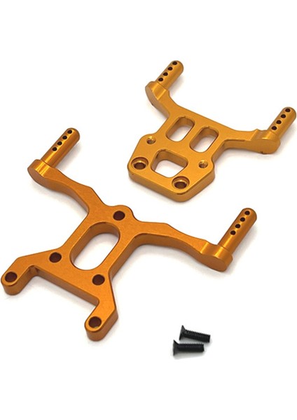 Ön ve Arka Kabuk Sütunları Kiti Wltoys 1/14 144018 Rc Araba Yükseltme Aksesuarları Altın (Yurt Dışından)