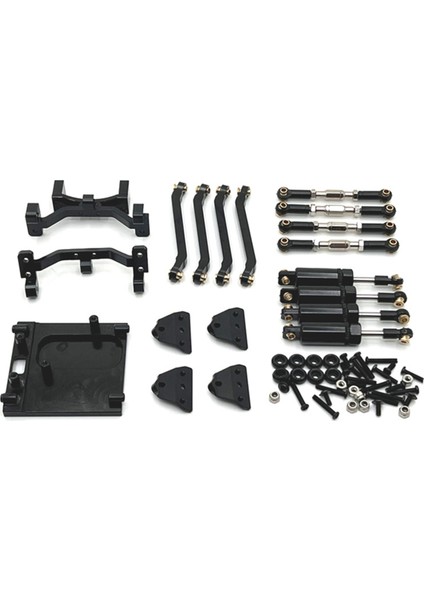 Rc Araba Yükseltme Çekme Çubuğu Şok Emici 1/12 MN99S Için Rc Araba Yükseltme Parçaları Siyah (Yurt Dışından)