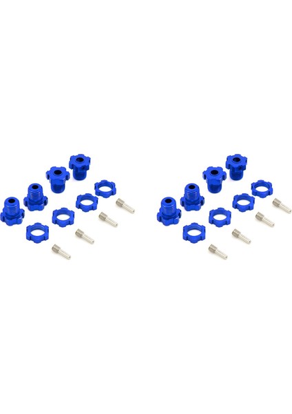 8pcs Metal 17MM Spline Tekerlek Hex Hub Adaptörü 5353 Traxxas E-Revo E-Revo E-Maxx T-Maxx Revo 3 3 Zirve Xo-1 Yükseltme Parçaları 2 (Yurt Dışından)