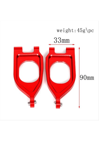 Arrma Için Ön Üst Salıncak Kolu Seti 1/10 Gorgon 4x2 2WD Gorgon Monster Truck Rc Araba Yükseltme Parçaları (Yurt Dışından) modelleri