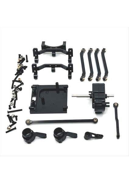 Rc Araba Yükseltme Dalga Kutusu Çekme Çubuğu Çekme Şok Emici Top Rulman Seti 1/12 MN99S Için Rc Araba Yükseltme Parçaları Siyah (Yurt Dışından) indirimleri