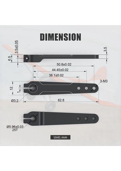 25T Alüminyum Alaşım Direksiyon Servo Kolu Uzatma Servo Rc Otomobil Teknesi Trail Parçaları (Yurt Dışından) fiyatları