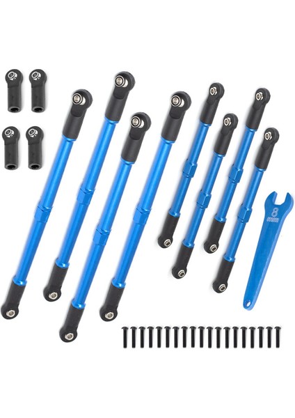 Traxxas Için Rc Araba Yükseltme Kol Kiti 1/10 E-Revo2 0 Zirvesi 5319X 5338R Rc Araba Yükseltme Parçaları Mavi (Yurt Dışından) modelleri