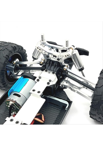 Ön ve Arka Kabuk Sütunları Seti Wltoys 1/14 144018 Rc Araba Yükseltme Aksesuarları Gümüş (Yurt Dışından) modelleri