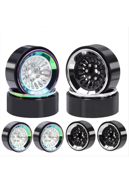 1/18 Traxxas TRX4M Için Alüminyum 1 3 Inç Beadlock Tekerlek Jant 1/24 SCX24 FMS24 Rc Trıl Trol Tekerlek Hub Siyah (Yurt Dışından) fiyatları