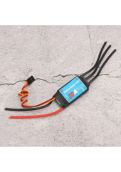 2x Çift Yönlü Esc 30A Uzaktan Kumanda Gemisi Için Fırçasız Esc Pnömatik Sualtı Propeli (30A) (Yurt Dışından) modelleri