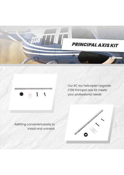 Rc Oyuncak Helikopter Yükseltme C138 Rc Era Için Ana Eksen Kiti C138 Bell 206 1 33 Rc Oyuncak Helikopter Parçaları (Yurt Dışından) fiyatları