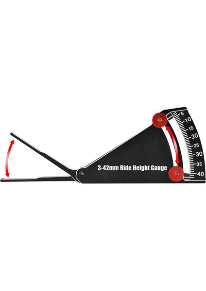 Alüminyum Alaşım Yolda Off-Road Kamyon Aracı Lik Cetvel 3-42MM Rc Onarım Aracı Kiti (Yurt Dışından) indirimleri