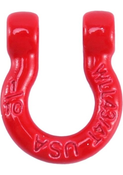 4pcs Metal Tampon D-Ring Kırmızı Çekme Hook Römork Kurtarma Kancası 1/10 Rc Prıgler Araş Traxxas Trx4 Trx4 Eksenel SCX10 Yükseltme Parçaları (Yurt Dışından) indirimleri