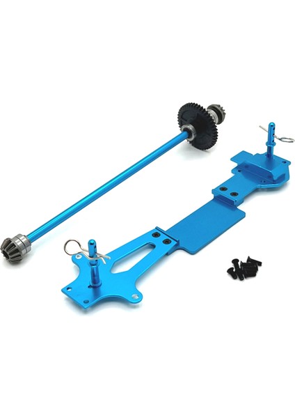 Rc Araba Yükseltme Sürüş Şaftı Wltoys Için Ikinci Kat Seti 1/14 144016 Rc Araba Yükseltme Parçaları Mavi (Yurt Dışından)