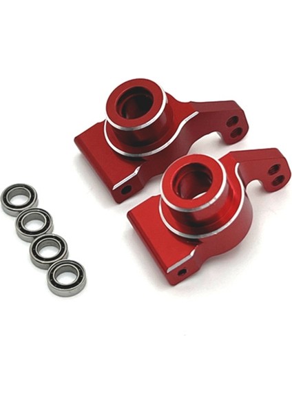 Rc Araç Yükseltme Arka Kupa Yatakları Jjrc C8803 Wltoys 1/14 144016 1/12 124016 Riaario XDKJ-001 Kırmızı (Yurt Dışından)