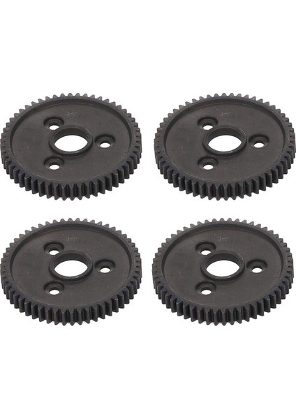 Rc 1/10 Traxxas Slash 4x4 Stampede Vxl Rustler E-Revo T-Maxx Için 4x Sertleştirilmiş Çelik Metal Dişli 54T 32P 3956 (Yurt Dışından)