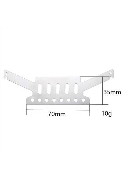2x Paslanmaz Çelik Şasi Zırhı Ön Koruyucu Plaka Mn D90 D99 MN99S 1/12 Rc Araba Yükseltme Parçaları (Yurt Dışından) fiyatları