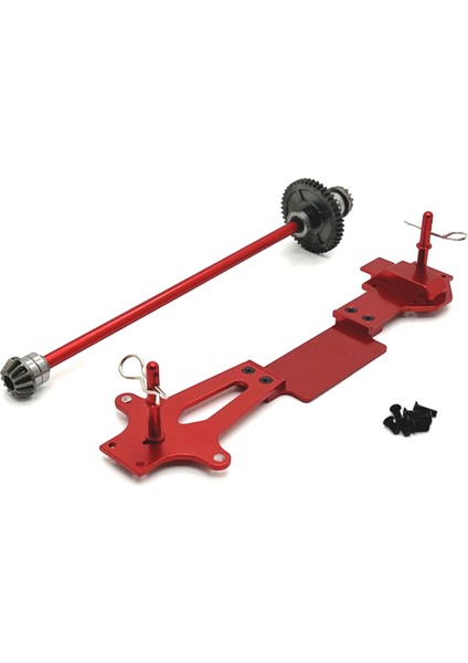 Rc Araba Yükseltme Sürüş Şaftı Wltoys Için Ikinci Kat Seti 1/14 144016 Rc Araba Yükseltme Parçaları Kırmızı (Yurt Dışından)