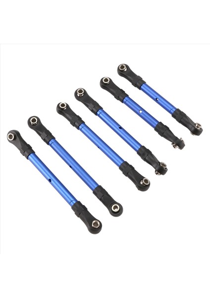 Slash/hoss/rustler/stampede/4x4 HUANQI727 Mavi Için Ayarlanabilir Ön ve Arka Çekme Çubuğu Bağlantı Çubuk Direksiyon Çubuğu (Yurt Dışından) fiyatları