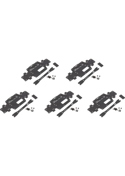 Wltoys Için 5x K969 K979 K989 K999 P929 P939 1 28 Karbon Fiber Şasi Araç Alt Düşük Gövde Kabuğu (Yurt Dışından)