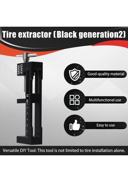 Lastik Montajcı Tekerlek Yükleyici Lastikler Fiter Cihaz Rulman ile Tamiya Mini 4WD Aletler Diy Parçaları Siyah (Yurt Dışından) fırsatları