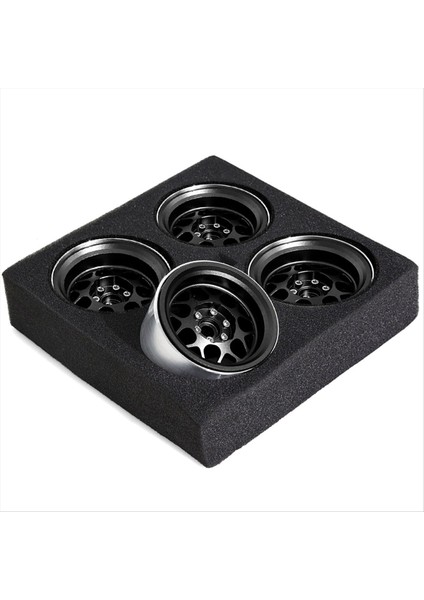 Rc Uzaktan Kumanda Model Araba Lastikler Metal Tekerlekler Uzaktan Kumanda Araba Yükseltme Aksesuarları Gümüş (Yurt Dışından) indirimleri