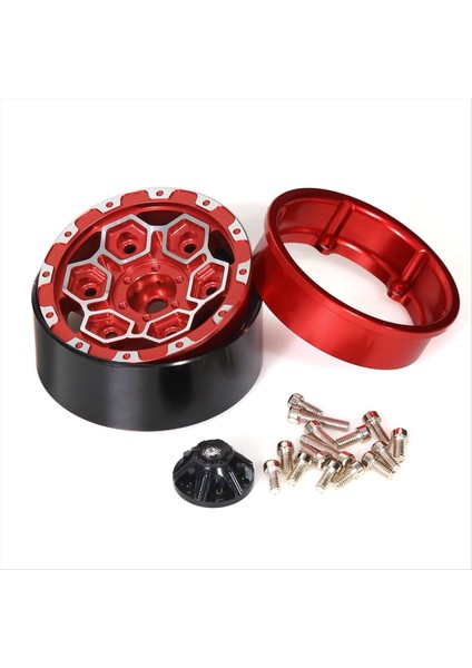 4pcs Metal 1 9in Beadlock Tekerlek Jant Tekerlek Göbeği 1/10 Rc Craıl Araç Axıal SCX10 Pro Capra Trx4 RC4WD/D90 Redcat Yeşil (Yurt Dışından) fırsatları