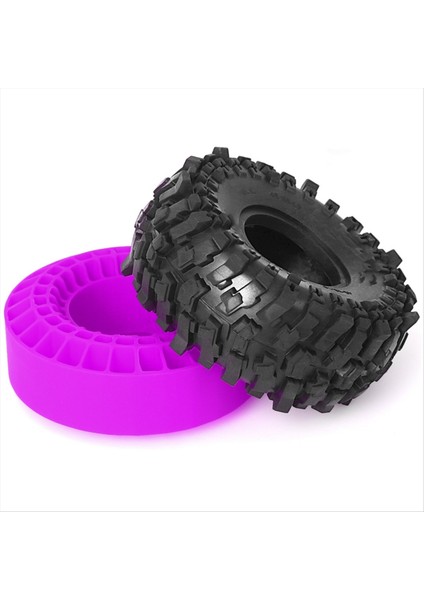 Uzaktan Kumanda Araba Tekerlek Lastikleri Su Geçirmez ve Sıcaklık Direnci ile Li Silikon Lastikler Mor (Yurt Dışından) fırsatları