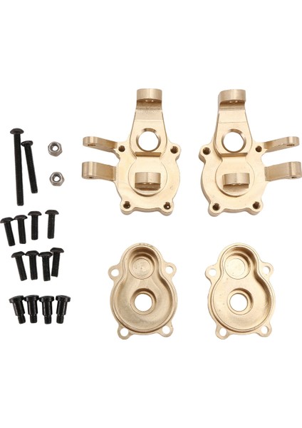 Rc Araba Yükseltme Pirinç Ön Direksiyon Kupası Kiti Mjx H8H 1/10 YK4102 YK4103 YK4104 YK4106 YK4082 Rc Araba Yükseltme Parçası (Yurt Dışından)