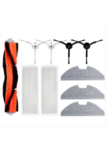 Xiaomi Mi Robot Süpürge-Mop 2 Pro Filtre Paspas Bezi Ana Yan Fırça (Yurt Dışından)