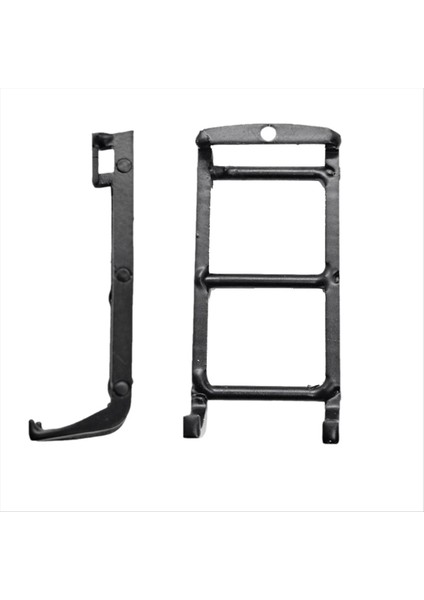 1/18 1/24 TRX4M Defender Bronco Rc Için Metal Mini Yan Merdiven Araba Yükseltme Parçaları Aksesuarları Kısa Stil (Yurt Dışından) modelleri