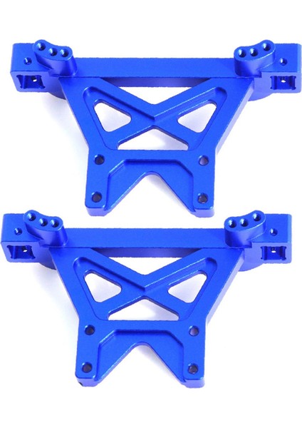 Rc Araba Yükseltme Ön ve Arka Şok Emiciler Kiti Traxxas Için 1/10 E-Maxx/t-Maxx Rc Araba Yükseltme Parçaları Mavi (Yurt Dışından)