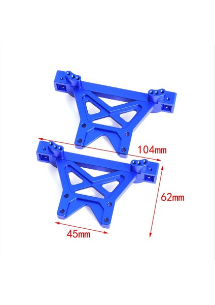 Rc Araba Yükseltme Ön ve Arka Şok Emiciler Kiti Traxxas Için 1/10 E-Maxx/t-Maxx Rc Araba Yükseltme Parçaları Mavi (Yurt Dışından) modelleri