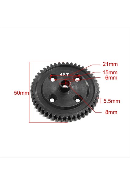 48T Rc Araba Merkezi Diferansiyel Dişli E8082 1/7 Km Ralli Wrc Cıtron C3 Rc Araba Yükseltme Aksesuarları (Yurt Dışından) fırsatları