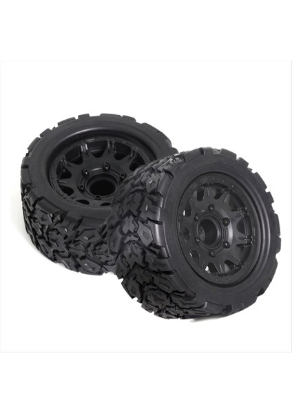 4pcs 110MM 1/10 Canavar-Stunt Kamyon Lastiği Traxxas/maxx Arrma Granit/kraton/outcast/outcast/tamiya A Için 12MM ve 14MM Hex A (Yurt Dışından) fırsatları