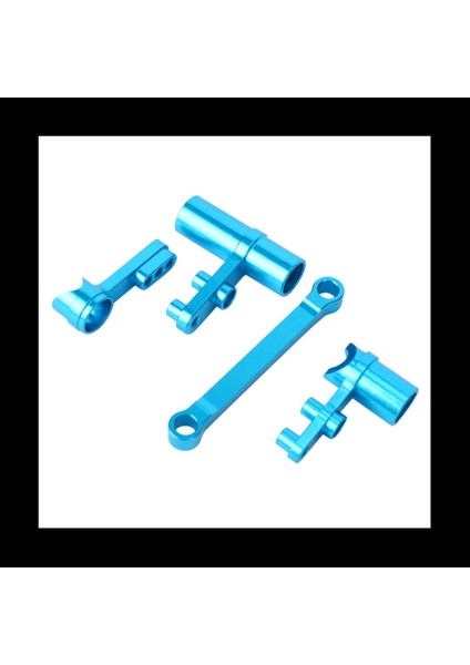 2x Alüminyum Alaşım Direksiyon Knuckle Hub Hub Taşıyıcı Servo Tasarısı Rc Hsp 1/10 Redcat Volcano Epx Mavi Için (Yurt Dışından) fiyatları