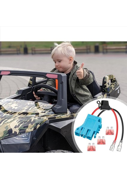 2x 12 Awg Tel Kablo Demeti Konnektörü Değiştirme Peg-Perego ile Uyumlu 12V Sla Araç Büyümü Toys Büyük Büyü (Yurt Dışından) modelleri