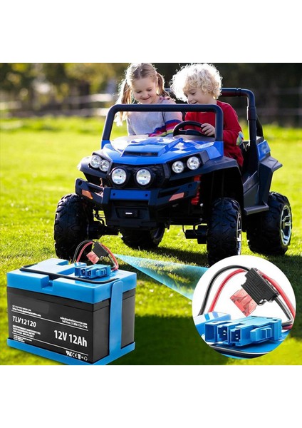 2x 12 Awg Tel Kablo Demeti Konnektörü Değiştirme Peg-Perego ile Uyumlu 12V Sla Araç Büyümü Toys Büyük Büyü (Yurt Dışından) indirimleri