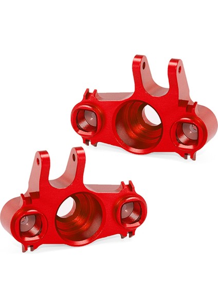 Rc Araba Yükseltme C Hubs Caster Bloklar Traxxas 1/10 E-Maxx/t-Maxx E-Rvo Rc Araba Yükseltme Parçaları Kırmızı (Yurt Dışından)