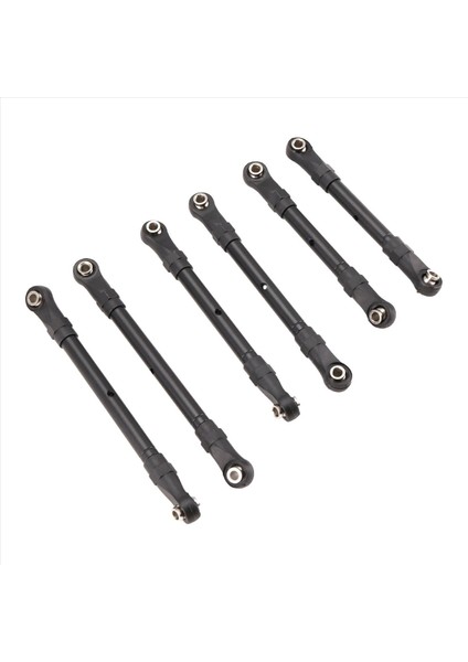 Ayarlanabilir Ön ve Arka Çekme Çubuğu Bağlantısı Çubuk Direksiyon Çubuk Slash/hoss/rustler/stampe E/4x4 HUANQI727 Koyu Gri (Yurt Dışından) modelleri