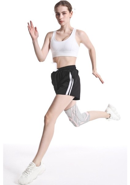 Yay Destekli, Koşu Silikon Şok Emici ve Kaymaz Örgü Spor Dizlikleri, Açık Hava Bisiklet, Fitness ve Dağcılık Bacak Koruyucuları (Tek Paket) (Yurt Dışından) fiyatları