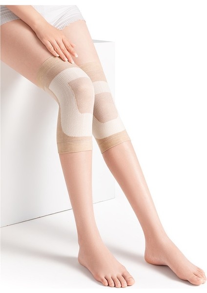 Dört Mevsim Ipek Dizlikler Ince Dizlikler Erkekler ve Kadınlar Yaşlı Soğuk Bacaklar Diz Eklemleri Sıcak Kaymaz Iç Giyim Bacak Kolları (Yurt Dışından) fiyatları