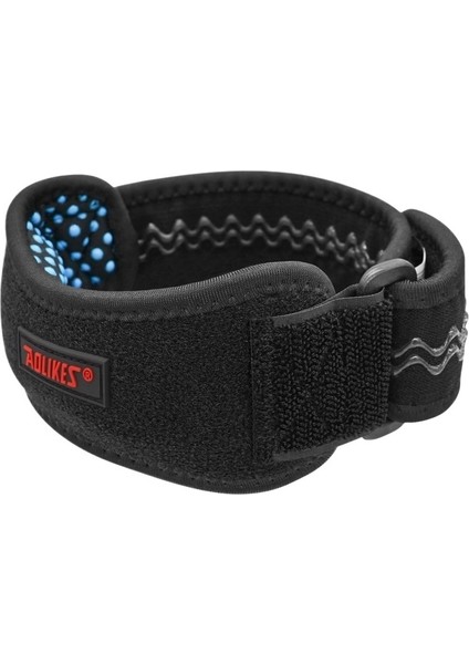 Patellar Kompresyon Kemeri Badminton Basketbol Bisiklet Koşu Sporları Silikon Kaymaz Diz Pedleri 22*18CM (Yurt Dışından)